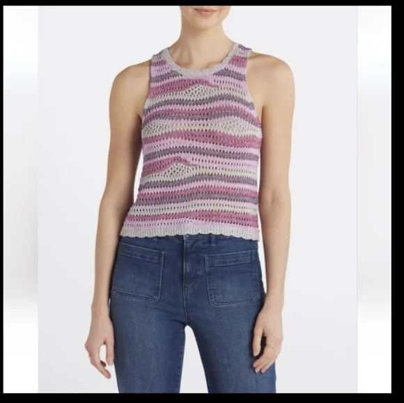 Steve Madden - Hannah Sweater Striped Tank - Picture 2 of 10
